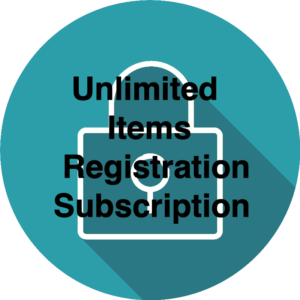 Register Your Copyright - One Year Unlimited Items Subscription - 25 Year Copyright Registration